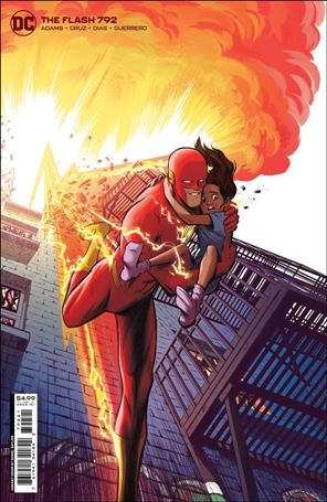 Flash (1959) issue 792-B Daniel Bayliss Cardstock Cover