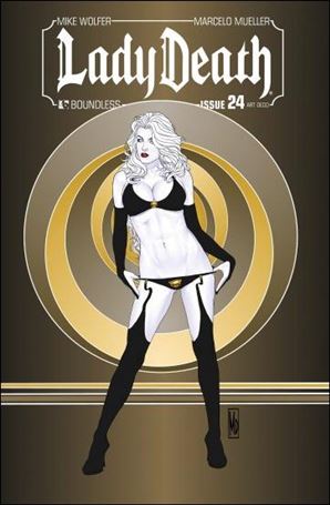 Lady Death (2010) issue 24-D Art Deco Cover 1:3
