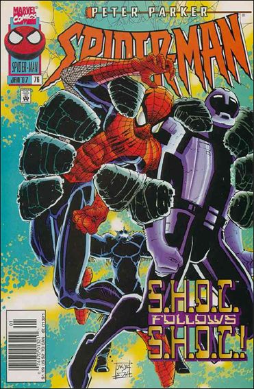 Spider-Man (1990) issue 76-B Newsstand Edition / Price Variant