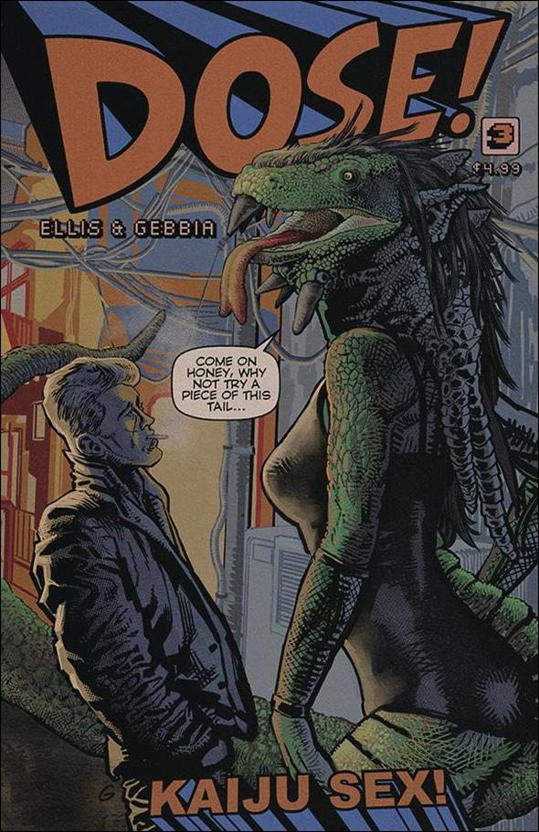 Dose! issue 3 Kaiju Sex Cover