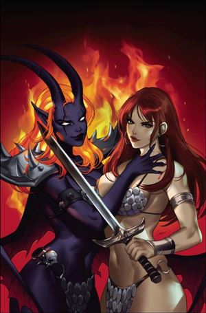 Red Sonja / Hell Sonja issue 2-J Leirix Li 1:30 Virgin Cover