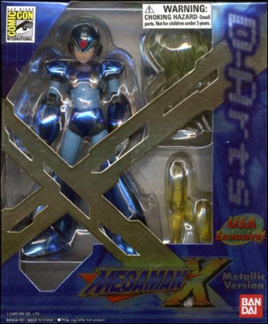 Mega Man X (D-Arts) figure 2 Maga Man X (Metallic Version)