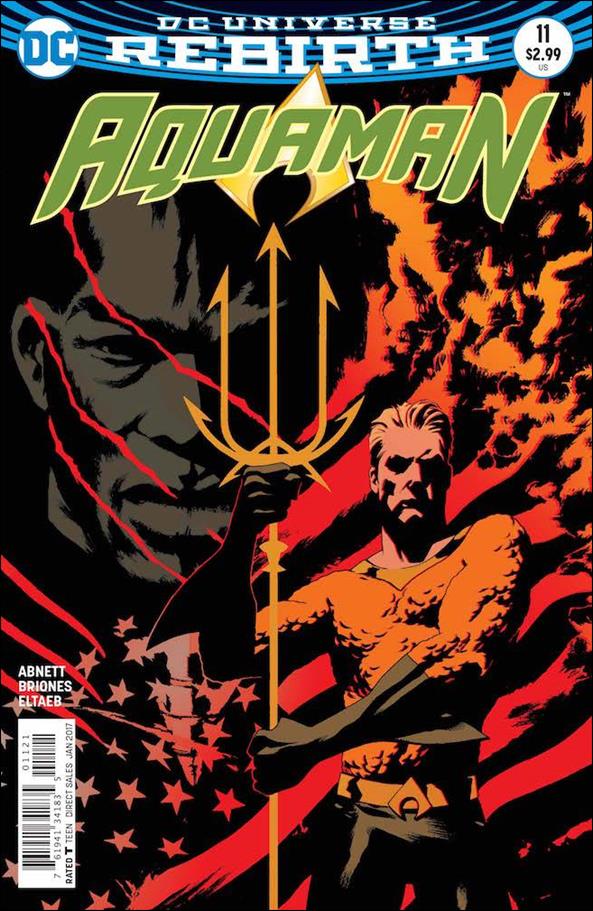 Aquaman (2016) issue 11-B Joshua Middleton Cover