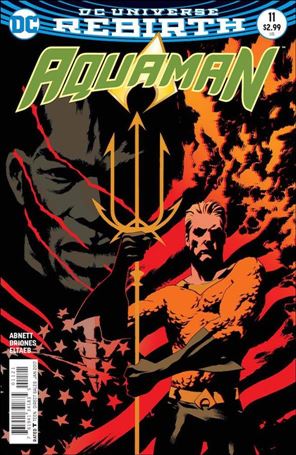 Aquaman (2016) issue 11-B Joshua Middleton Cover