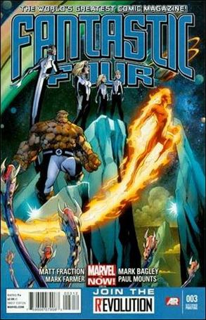 Fantastic Four (2013) issue 3-C Mark Bagley Cover (2nd Printing)