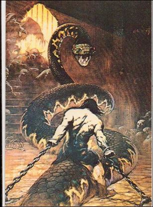 Frazetta (Base Set) card 54 Chained