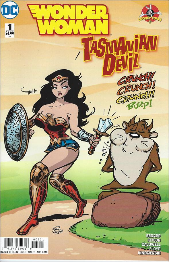 Wonder Woman/Tasmanian Devil Special issue 1-B Byron Vaughns Cover