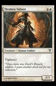 Magic the Gathering: Avacyn Restored (Base Set) card 39 Thraben Valiant