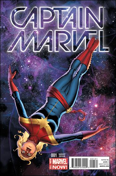 Captain Marvel (2014) issue 1-B John Cassaday 1:50 Cover