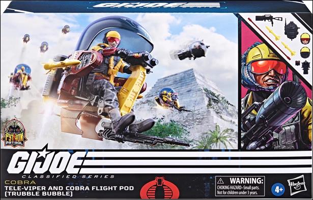 G.I. Joe: Classified Series (6" Action Figures) figure 98 Tele-Viper and Cobra Flight Pod (Python Patrol)
