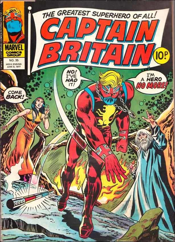 Captain Britain (UK) (1976) issue 35