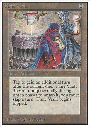 Magic the Gathering: Unlimited (Base Set) card 275 Time Vault