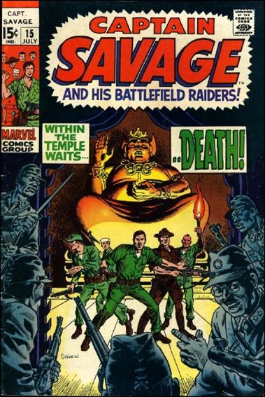 Capt. Savage  issue 15