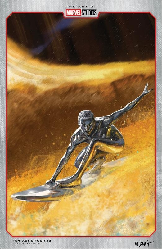 Fantastic Four (2025) issue 2-H Wesley Burt Marvel Studios Cover