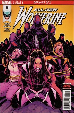 All-New Wolverine  issue 29 Elizabeth Torque Cover