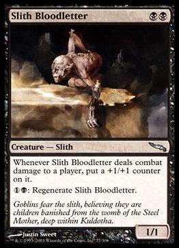 Magic the Gathering: Mirrodin (Base Set) card 77 Slith Bloodletter
