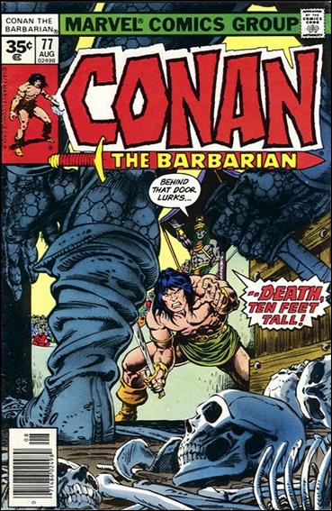 Conan the Barbarian (1970) issue 77-B 35 Cent Price Cover