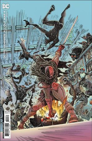 DC vs Vampires: All-Out War issue 4-C James Stokoe 1:25 Cover