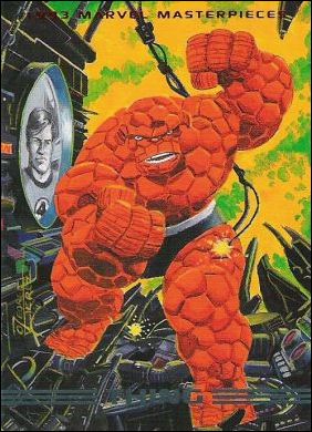 1993 Marvel Masterpieces (Base Set) card 14 Thing