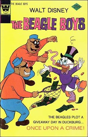Walt Disney the Beagle Boys issue 26-B Whitman Cover
