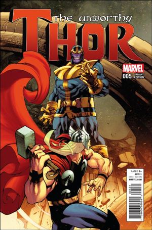 Unworthy Thor issue 5-B Chris Stevens 1:25 Cover
