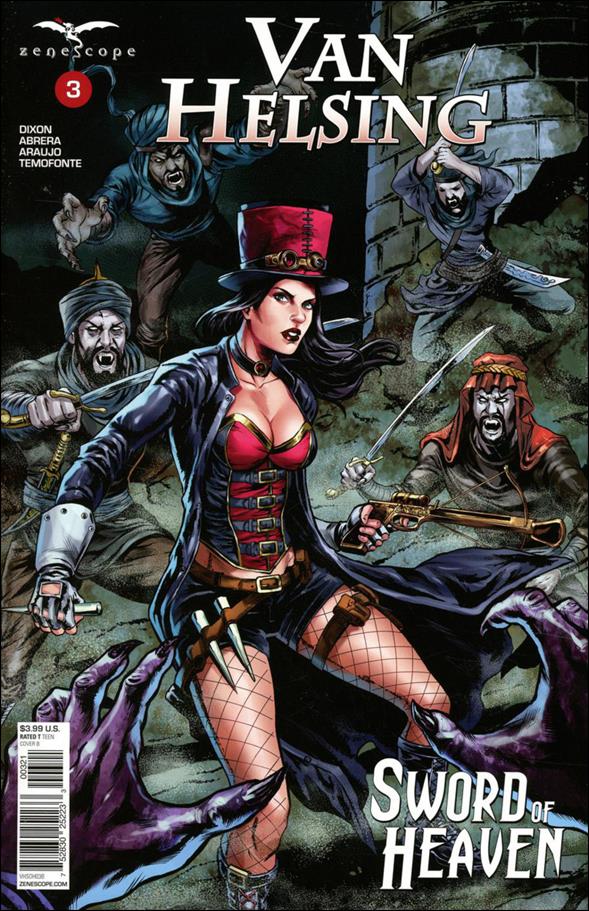 Van Helsing: Sword of Heaven issue 3-B Julius Abrera Cover