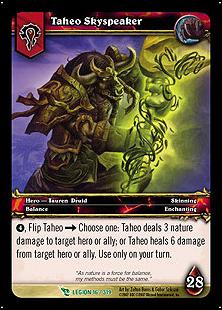 World of Warcraft: March of the Legion (Base Set) card 16 Taheo Skyspeaker