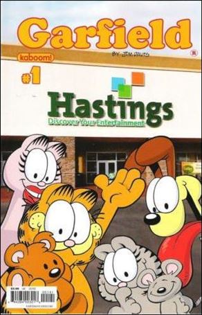 Garfield issue 1-D Hastings Cover