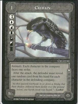 Middle-Earth: The Wizards (Base Set) card 88 Crebain
