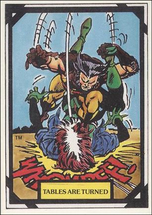 Wolverine Trivia (Base Set) card 36 Tables Are Turned