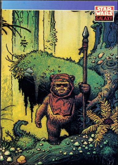 Star Wars Galaxy: Series 1 (Base Set) card 129 William Stout
