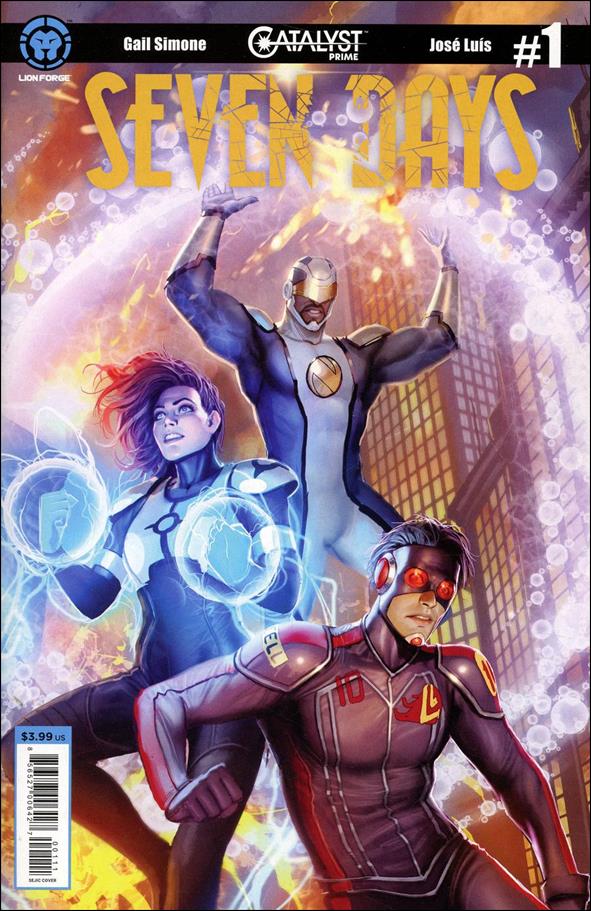 Seven Days issue 1 Stjepan Sejic Standard Cover