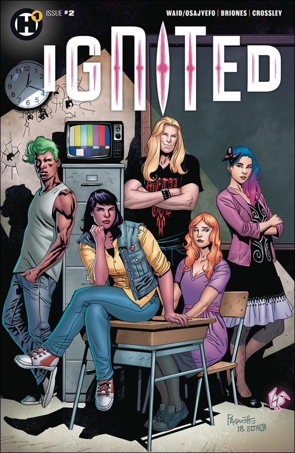 Ignited issue 2 Yanick Paquette Cover
