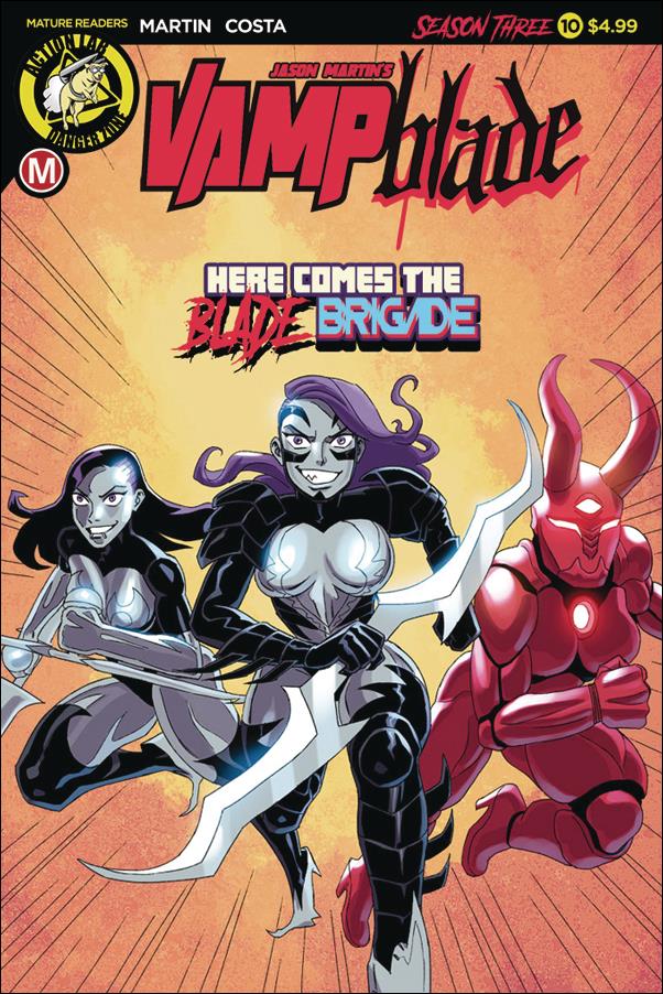 Vampblade Season 3 issue 10 Marcello Costa Standard Cover
