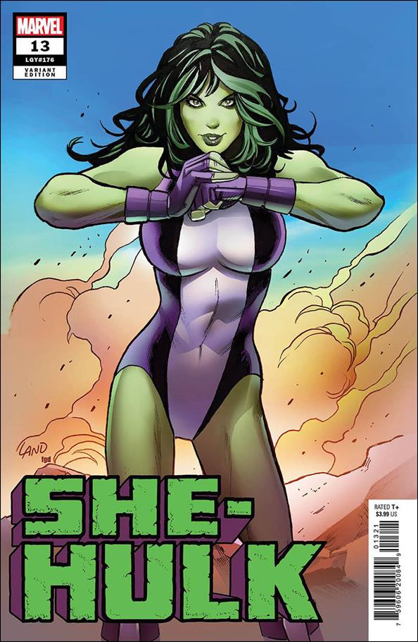 She-Hulk (2022) issue 13-C Greg Land Cover