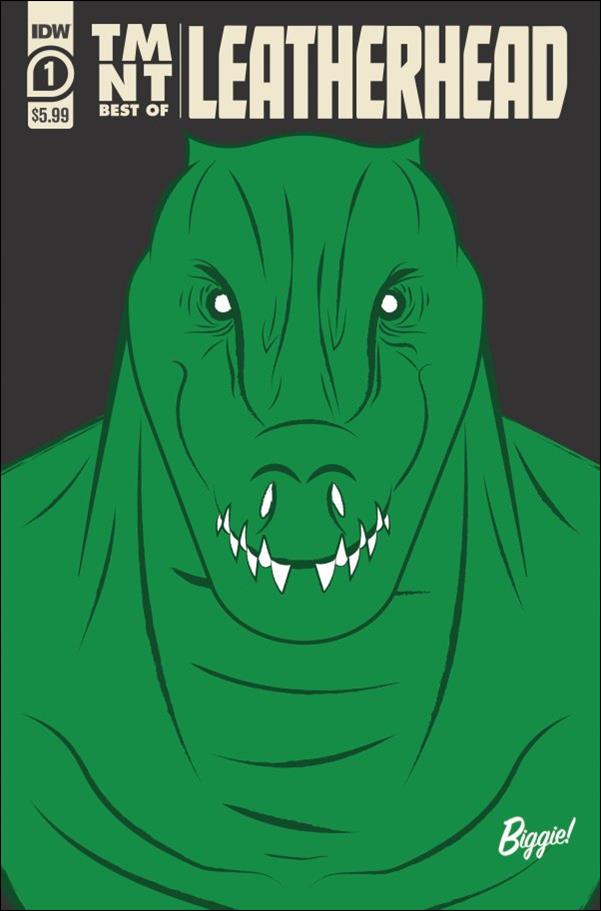 TMNT: Best of Leatherhead issue 1 James Biggie Cover