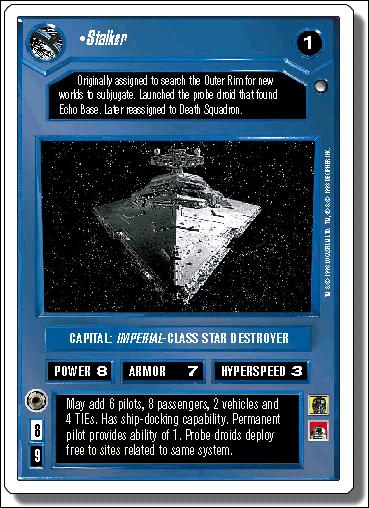 Star Wars: Hoth Revised (Base Set) card 71 Stalker