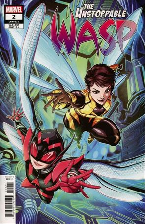 Unstoppable Wasp (2018) issue 2-B Luciano Vecchio Cover