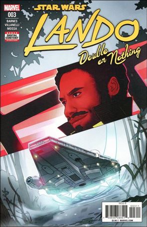 Star Wars: Lando - Double or Nothing issue 3 W. Scott Forbes Cover