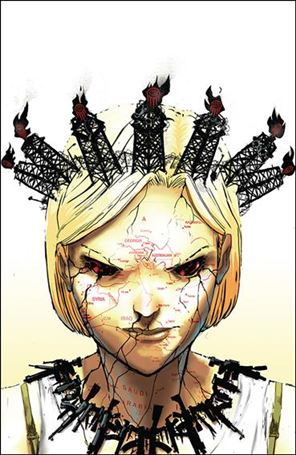 Burning Fields issue 2-B Riley Rossmo 1:10 Virgin Cover