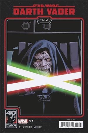 Star Wars: Darth Vader issue 37-C Chris Sprouse ROTJ 40th Anniversary Cover