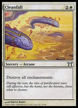 Magic the Gathering: Champions of Kamigawa (Base Set) card 6 Cleanfall