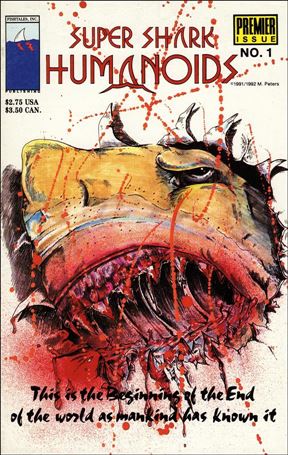 Super Shark Humanoids Cover Image 1