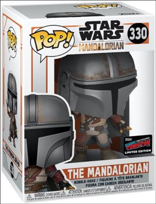POP! Star Wars figure 330 The Mandalorian (Pistol) NYCC 2019