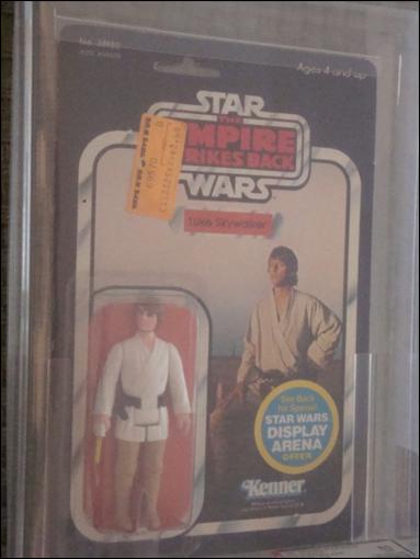 Star Wars 3 3/4" Basic Action Figures (Vintage) figure 3-D Luke Skywalker (ESB Brown Hair)