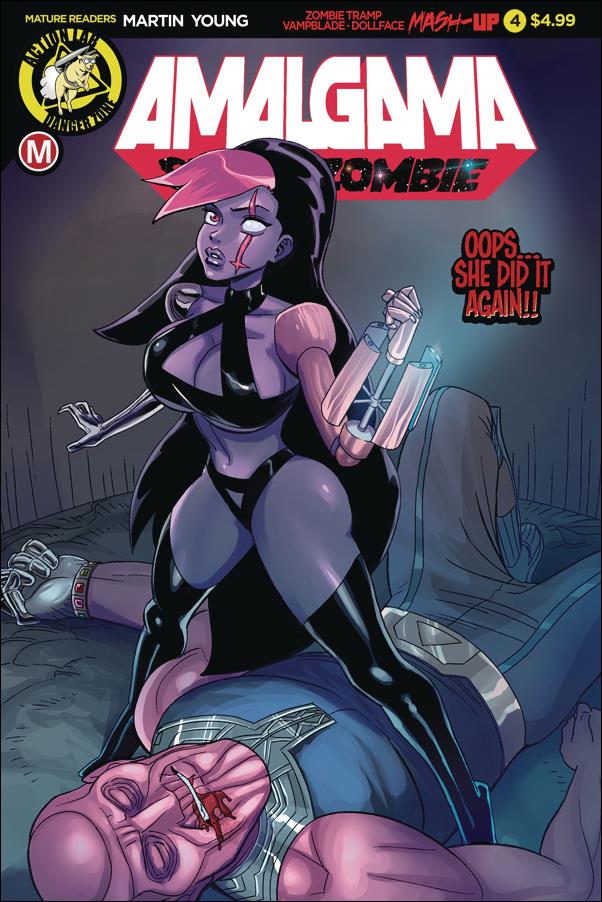 Amalgama: Space Zombie issue 4 Winston Young Standard Cover