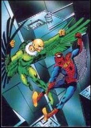 Spider-Man II: 30th Anniversary 1962 - 1992 (Base Set) card 21 Duel to the Death