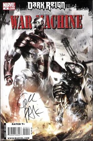 War Machine (2009) issue 10-B DF (Signed by Greg Pak) 1/50