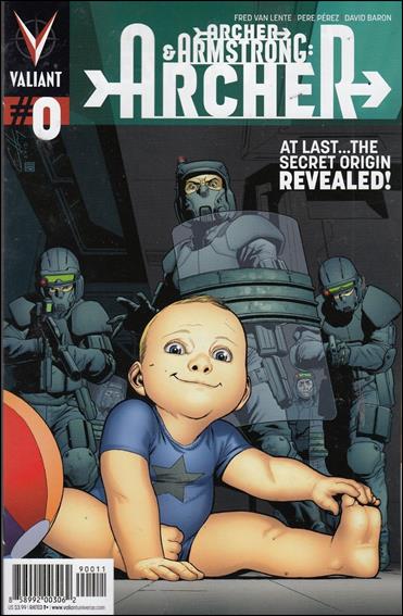 Archer and Armstrong: Archer issue 0 Clayton Henry Cover