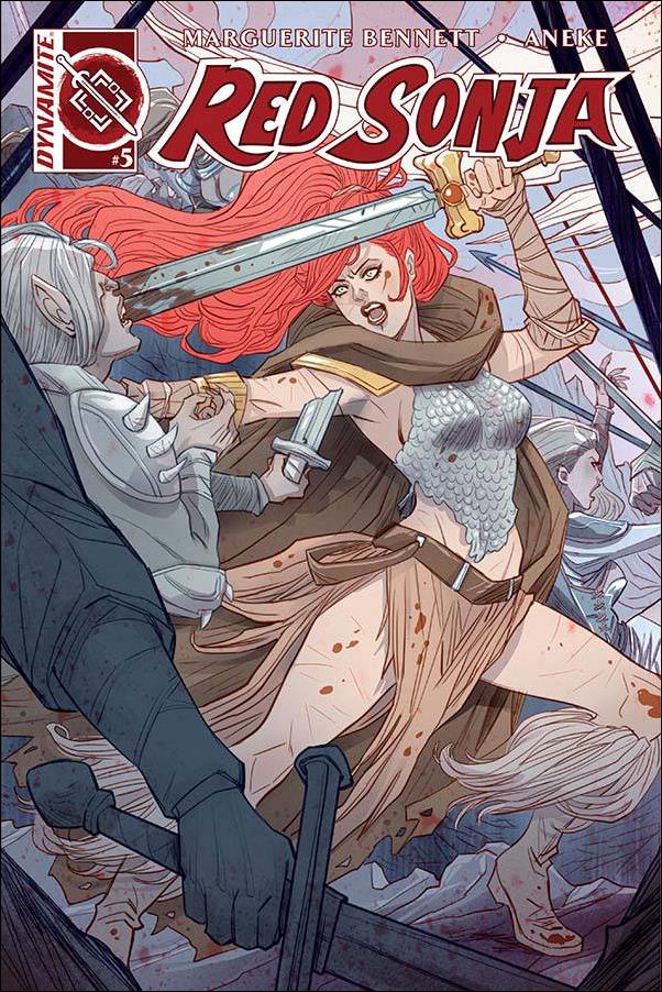Red Sonja (2016/01) issue 5 Marguerite Sauvage Cover